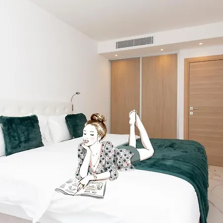 Апартаменты Brand New 2 Bedrooms Next To Croisette ! Канны